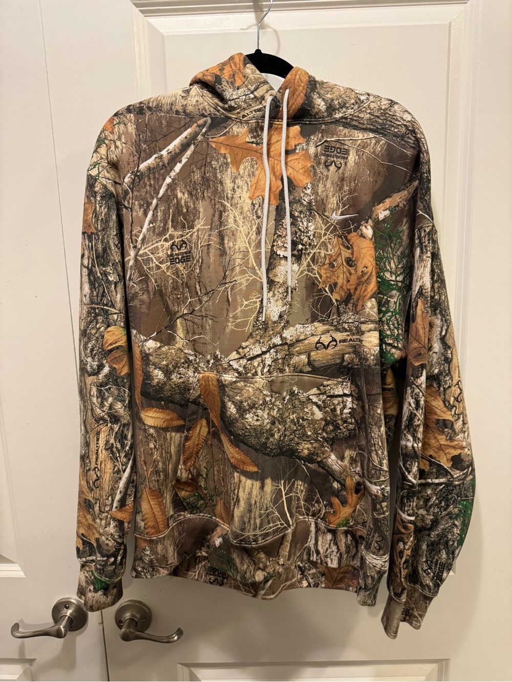 Nike Sb Realtree Camo Hooded Pullover Sweatshirt - Brown/Green